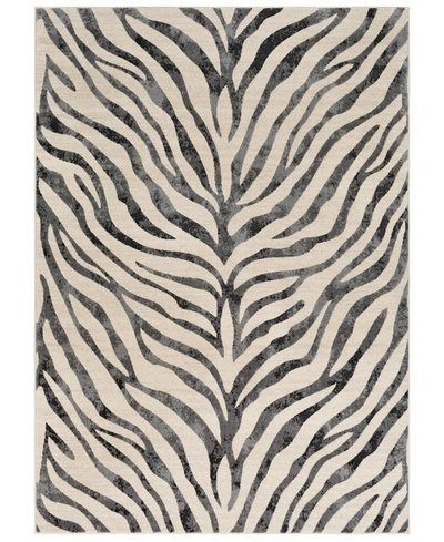 Shop Abbie & Allie Rugs City Cit-2300 5'3" X 7'3" Area Rug In Taupe