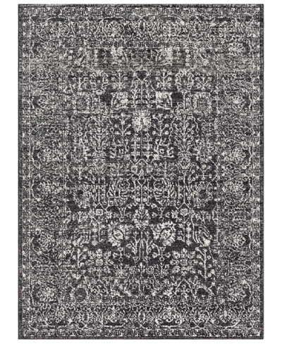 Surya Harput Hap-1028 Black 5'3" X 7'3" Area Rug In Black