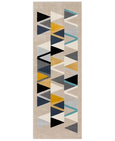 Shop Abbie & Allie Rugs City Cit-2349 2'7" X 7'3" Area Rug In Mustard