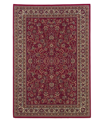 Oriental Weavers Area Rug, Ariana Red Sarouk 113r 6' 7" X 9' 6" In Red