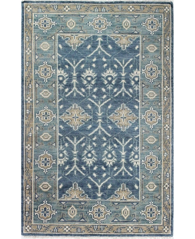 Bb Rugs Carah Ar115 3' 6" X 5' 6" Area Rug In Blue