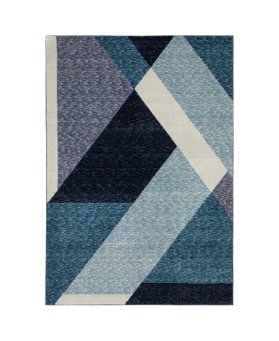 Jhb Design Strada Str08 6'7" X 9'6" Area Rug In Blue