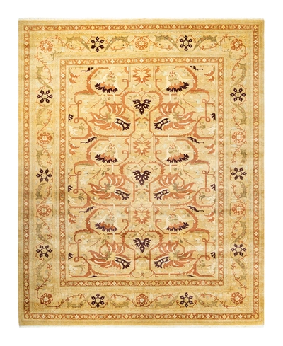 Shop Adorn Hand Woven Rugs Mogul M1422 9'3" X 11'8" Area Rug In Yellow