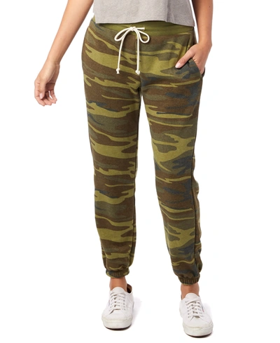 Shop Alternative Apparel Women's Eco Classic Sweatpants In Camo
