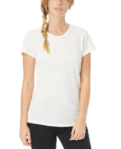 Shop Alternative Apparel Women's The Keepsake T-shirt In White