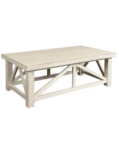 Shop Furniture Aberdeen Cocktail Table In White