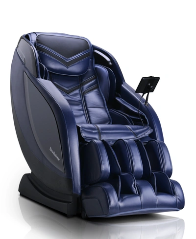 Shop Brookstone Bk-650 Massage Chair In Blue/black