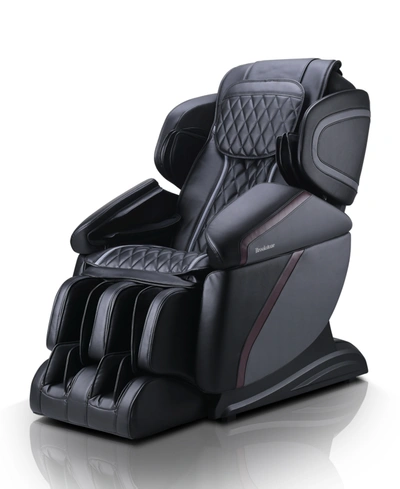 Shop Brookstone Bk-450 Massage Chair In Gray/black