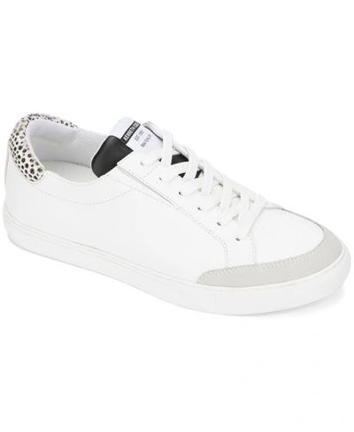 Kenneth Cole New York Women's Kam Guard Eo Sneakers Women's Shoes In  White/black/gray | ModeSens