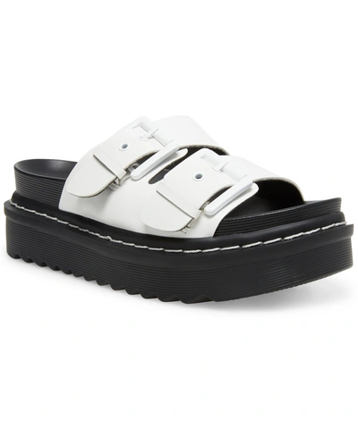 Shop Madden Girl Dizzy Platform Sandals In White