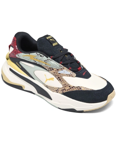 Puma Women's Rs-fast Wild Disco Casual Sneakers From Finish Line In  White/multi | ModeSens