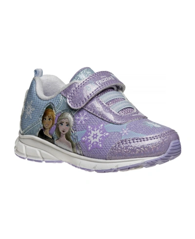 Shop Disney Toddler Girls Frozen Ii Sneakers In Lilac Blue