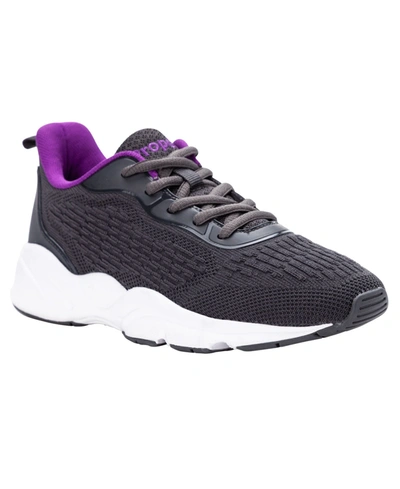 Shop Propét Women's Stability Strive Sneakers Women's Shoes In Gray/purple