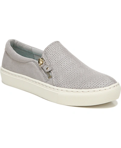 Shop Dr. Scholl's Women's No Chill Slip-ons In Soft Grey Microsuede