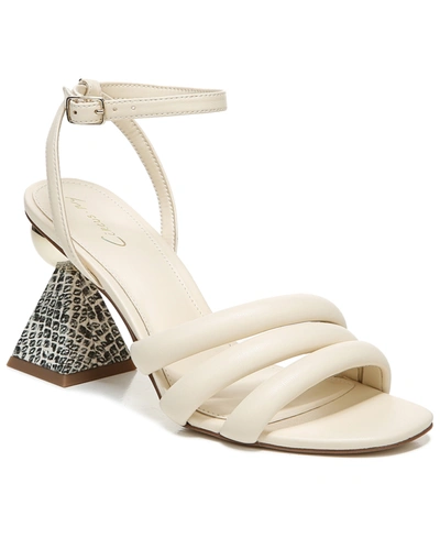 Shop Circus By Sam Edelman Women's Bobbie Architectural-heel Dress Sandals Women's Shoes In Ivory Snake