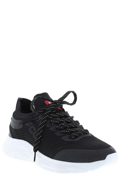 Shop French Connection Winner Fashion Sneaker In Black