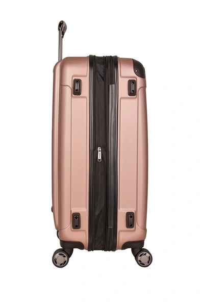 Shop Reaction Kenneth Cole Renegade 28" Lightweight Hardside Expandable Spinner Luggage In Rose Gold