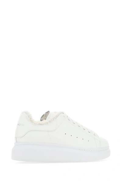 Alexander Mcqueen White Leather Sneakers Nd Donna 36 | ModeSens