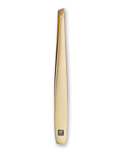 Shop Zwilling Beauty Twinox Slant Tweezer - Gold Edition