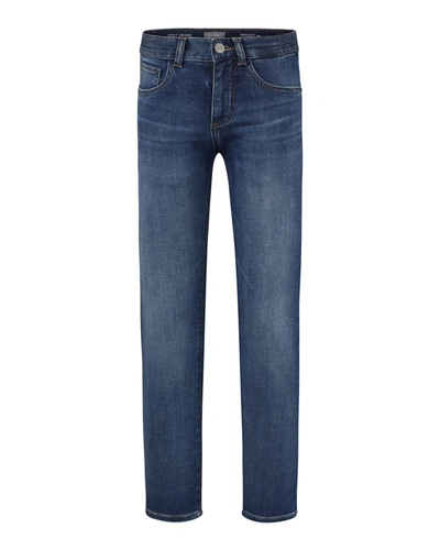 Shop Dl Premium Denim Boy's Brady Straight Leg Denim Jeans In Howler