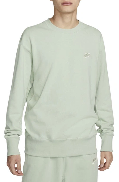 Shop Nike Sportswear Oversize Crewneck Sweatshirt In Seafoam/ Sea Glass