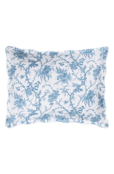 Matouk San Cristobal Cotton Pillow Sham In Sky