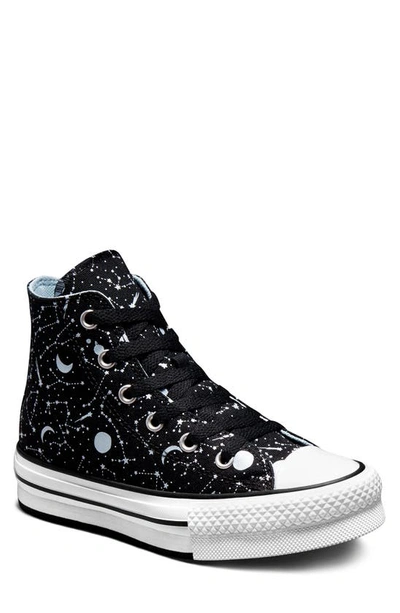 Galaxy print deals converse high tops