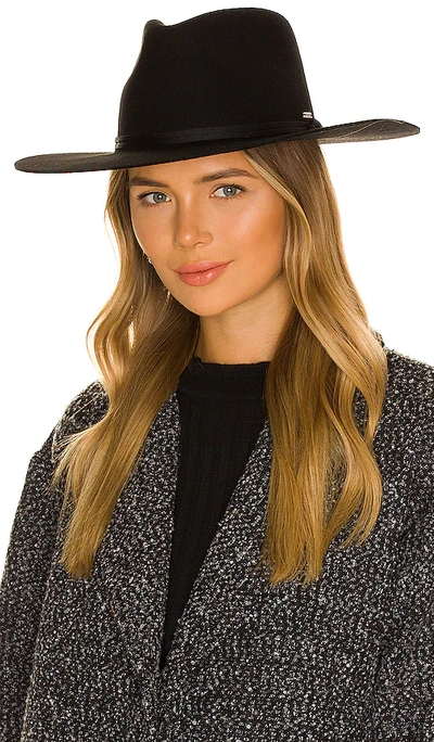 Shop Brixton Cohen Cowboy Hat In Black