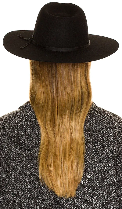 Shop Brixton Cohen Cowboy Hat In Black