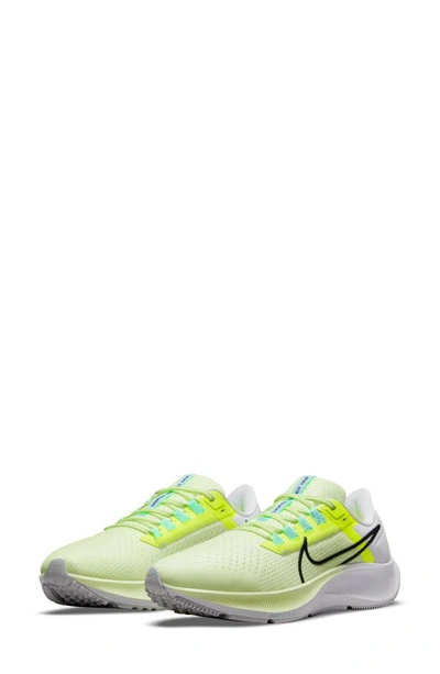 Shop Nike Air Zoom Pegasus 38 Running Shoe In Barely Volt/ Black/ Volt