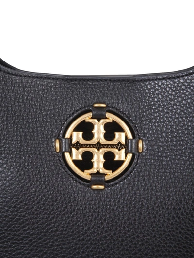 Shop Tory Burch Small Miller Bag In Black