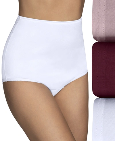 Shop Vanity Fair Women's 3-pk. Ravissant Tailored Brief Underwear #15711 In Multi (love Spell/twilight Lavender/s
