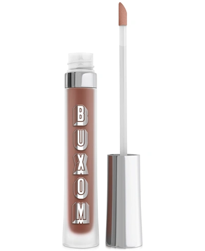 Shop Buxom Cosmetics Full-on Plumping Lip Cream In Hot Toddy (tawny Nude)