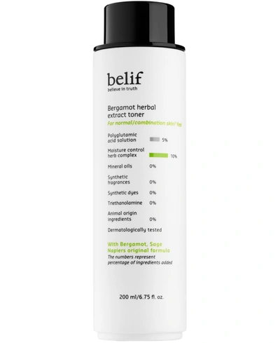 Shop Belif Bergamot Herbal Extract Toner, 6.75-oz.