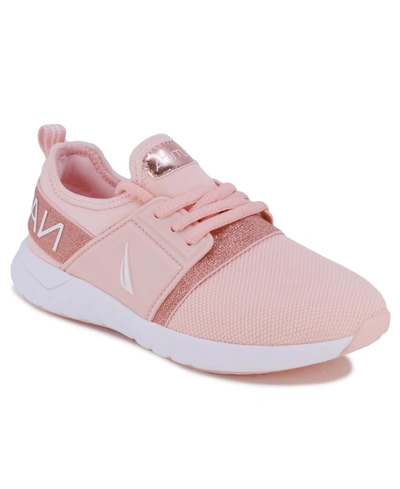 Nautica Big Girls Kappil Saga Athletic Sneaker In Rose Gold | ModeSens