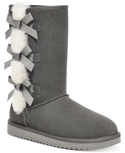 Shop Koolaburra By Ugg Women's Victoria Boots In Stone Grey