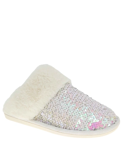 Shop Bcbgeneration Women's Triaa Slippers Women's Shoes In Pearl Color
