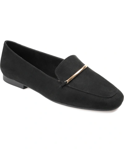 Journee Collection Tru Comfort Foam Wrenn Flat In Black