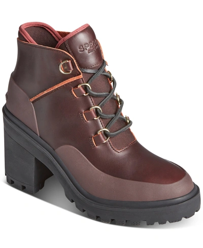 Shop Sperry Women's Pretty Tough Boots Women's Shoes In Rust