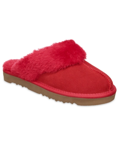 Shop Style & Co Women's Rosiee Slippers, Created For Macy's In Red