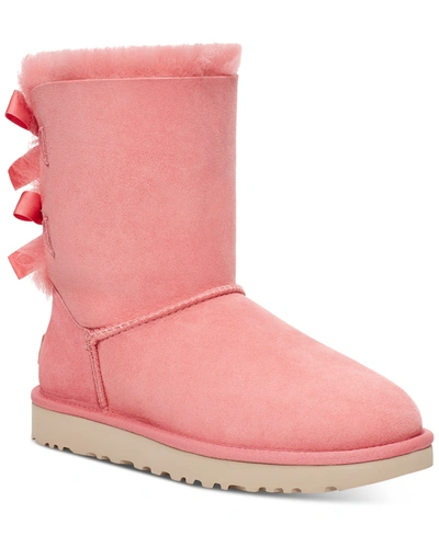 Shop Ugg Women's Bailey Bow Ii Boots In Pink Blossom