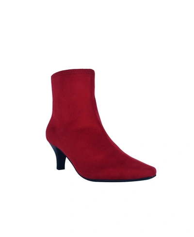 Shop Impo Women's Naja Ankle Bootie Women's Shoes In Scarlet Re
