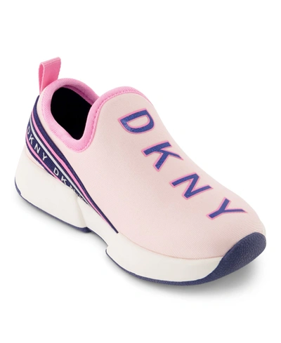 Dkny Little Girls Maddie Slip-on Sneakers In Blush | ModeSens
