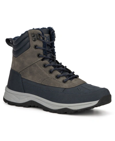 X-ray Half Dome Lace-up Boot In Navy