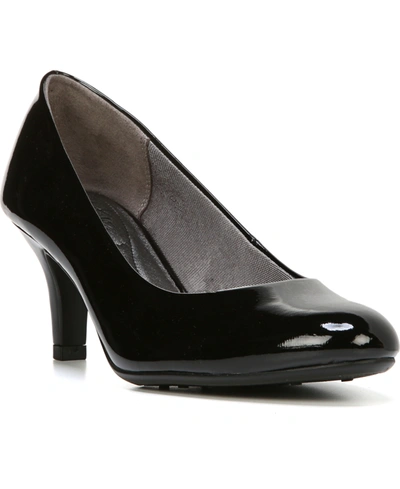 Shop Lifestride Parigi Pumps Women's Shoes In Black Faux Patent