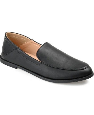 Shop Journee Collection Women's Corinne Slip On Loafers In Black
