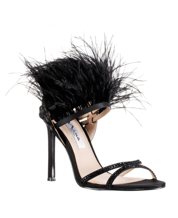 nina feather shoes