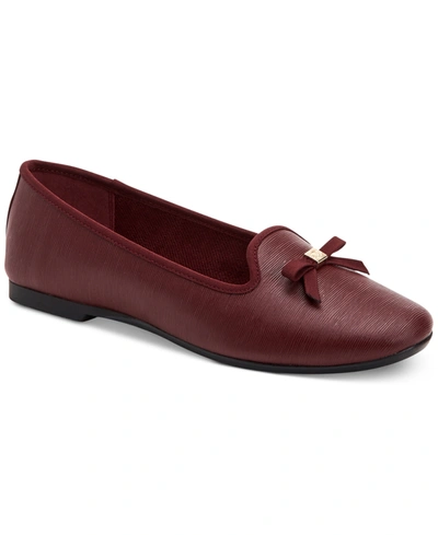 Shop Charter Club Kimii Deconstructed Loafers, Created For Macy's In Wine