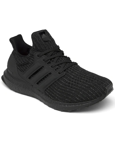 Shop Adidas Originals Adidas Women's Ultraboost 4.0 Dna Running Sneakers From Finish Line In Core Black/black/gray