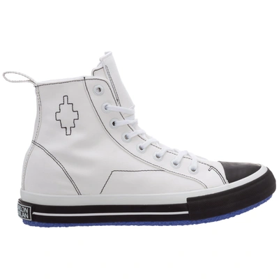 Shop Marcelo Burlon County Of Milan Men's Shoes High Top Trainers Sneakers  Cross In White